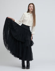 swan blouse