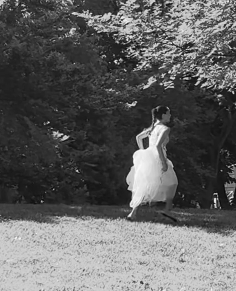 dancing in the park
