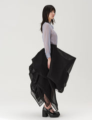 lavender blouse | morgane le fay