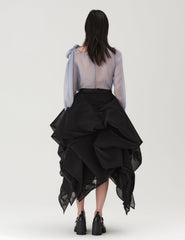 lavender blouse | morgane le fay