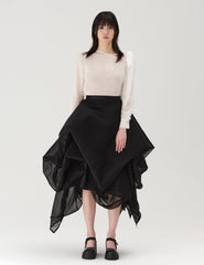 lavender blouse | morgane le fay